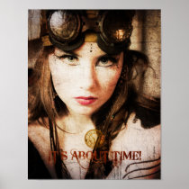 It's About Time! Print posters