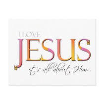 It's All About Him Postcards by jaisjewels It's All About Him Postcards