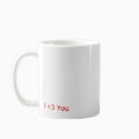 it's all about love (I <3 You) mugs