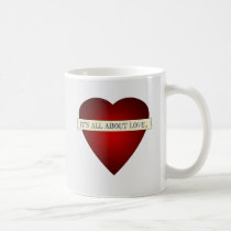 it's all about love (I <3 You) mugs