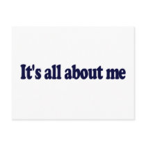 It'S All About Me postcards