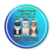It's All About Merry Christmas Magnet magnets