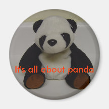 It's all about panda refrigerator magnet
