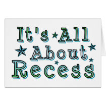 It's All About Recess cards by doodles_designs It's All About Recess cards