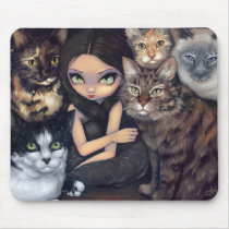 "It's All About the Cats" Mousepad