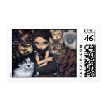 "It's All About the Cats" Stamp
