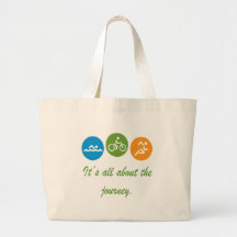 It's all about the journey - Triathlon Tote Bag