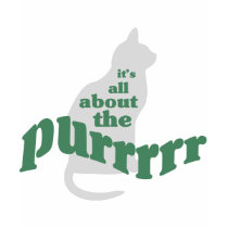 It's All About The Purr t-shirts by Cat_Gifts It's All About The Purr t-shirts