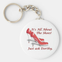 It's all about the shoes keychain