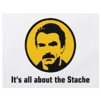 It's All About the Stache Custom Flyer