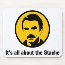 It's All About the Stache Mouse Pad