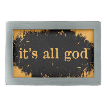 it's all god™ belt buckles