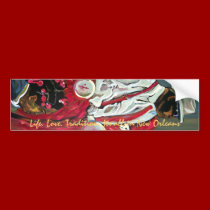 Its all in New Orleans bumper stickers