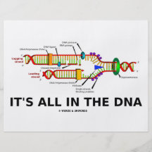 It's All In The DNA Flyer Design