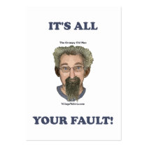 It's All Your Fault Business Card