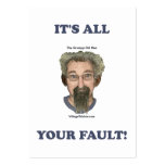 It's All Your Fault Business Card