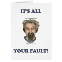 It's All Your Fault Card