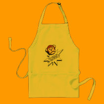 It's Always Fun Monkey Apron