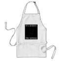 IT'S ALWAYS THE BUTLER - APRON