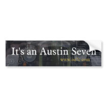 It's an Austin Seven bumper sticker bumper stickers