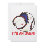 Its An Omen Personalized Invitation