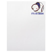 Its An Omen Letterhead Design