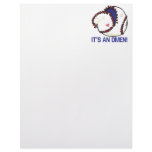 Its An Omen Letterhead Design