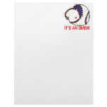 Its An Omen Personalized Letterhead