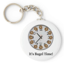 It's Bagel Time! Keychain