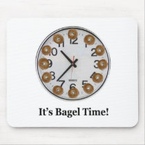 It's Bagel Time! Mousepads