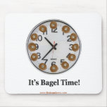 It's Bagel Time! Mouse Pads