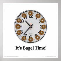 It's Bagel Time! Posters