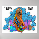 Its Bath Time Poster
