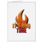 It's BBQ Time Greeting Card