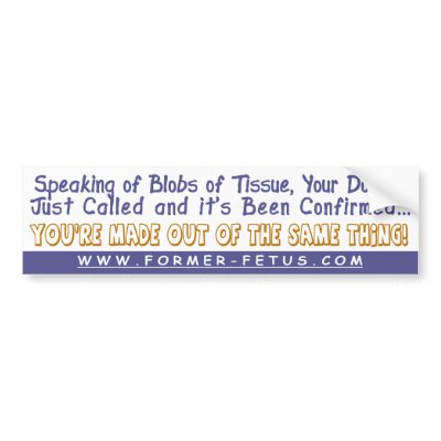 It's Been Confirmed Bumper Bumper Stickers by fetusgear