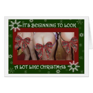 It's Beginning to look a lot like Christmas card
