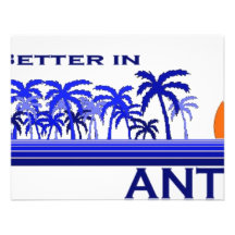 It's Better in Antigua Custom Announcement