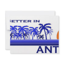 It's Better in Antigua Custom Announcement