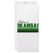 Its Better in Arkansas rack cards by bartstshirts Its Better in Arkansas rack cards