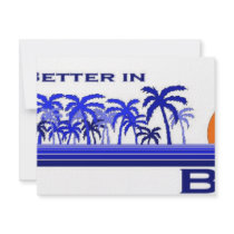 Its Better in Bali, Indonesia invitations