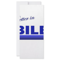 Its Better in Mobile, Alabama rack cards