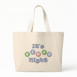 It's Bingo Night Canvas Bags