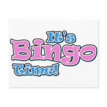 It's Bingo TIme postcards