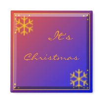 It's Christmas Magnet by Dragon_Designs It's Christmas Magnet