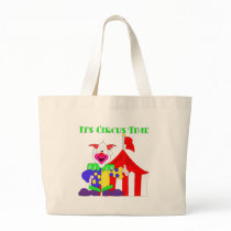 Its Circus Time Canvas Bags