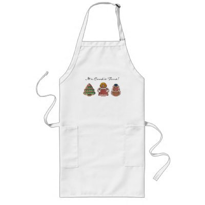 It's Cookie Time Holiday Apron by mariannegilliand