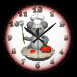 It's cooking time clock by Valxart wall clocks