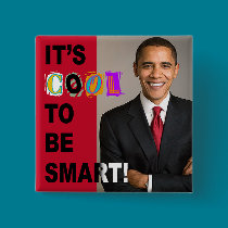 It's Cool To Be Smart! Button