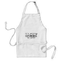 It's Crowded in Here Maternity aprons