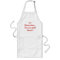 It's Dinnertime... Do you smell Smoke? aprons by mcjhunt It's Dinnertime... Do you smell Smoke? aprons